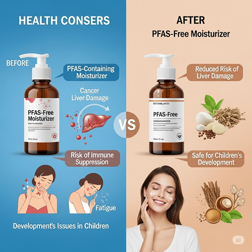 영원히 사라지지 않는 화학 물질, PFAS: 화장품 속 숨겨진 위험